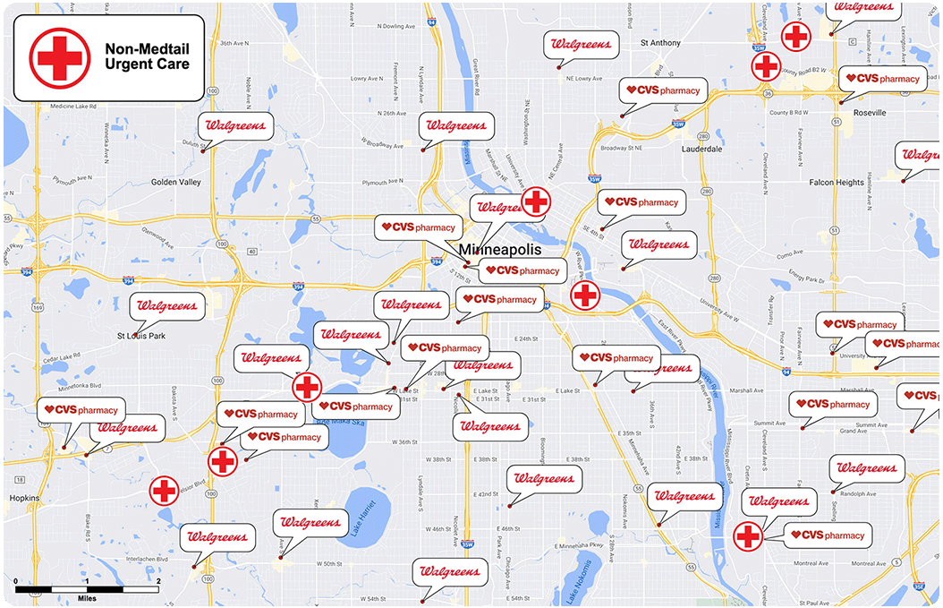 Mall retailers and vacancies