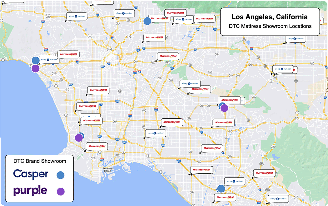 Los Angeles map